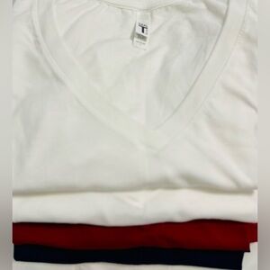 Women’s V-Neck T-Shirt Bundle - Size Large | NWOT